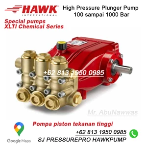 Pompa HPP High Pressure Pump Max Pressure 150 Bar 15 Mpa  2175 psi Flow Rate 50 lpm  13 US GPM HAWK XLT5015EBCHR SJ Pressurepro Hawk Pump O8I3 I95O O985