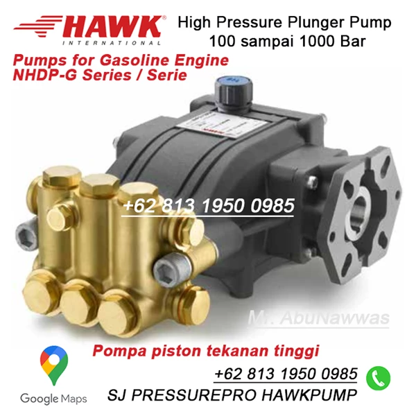  Pompa HPP High Pressure Pump 200 Bar 20 Mpa  2900 psi  15.0 lpm  4.0 US GPM HAWK NHDP1520HYR SJ Pressurepro Hawk Pump O8I3 I95O O985 