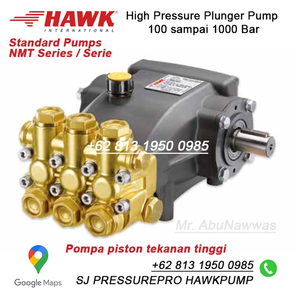  Pompa HPP High Pressure Pump 200 Bar 20 Mpa  2900 psi  15.0 lpm  4 US GPM HAWK NMT1520R SJ Pressurepro Hawk Pump O8I3 I95O O985 