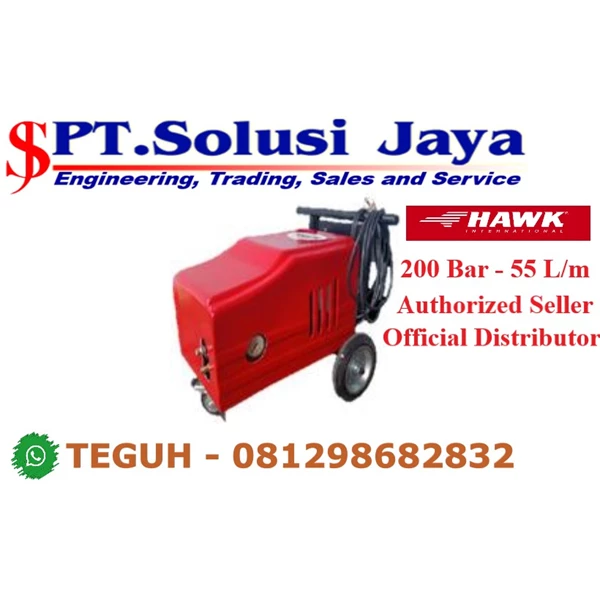 Pompa HydroTest 200 Bar 55 l/m SJ Pressure Pro 081298682832