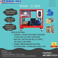 High Pressure Cleaner 500 Bar/7250 psi 21 lt/M Pompa Hydrotest Pro  2