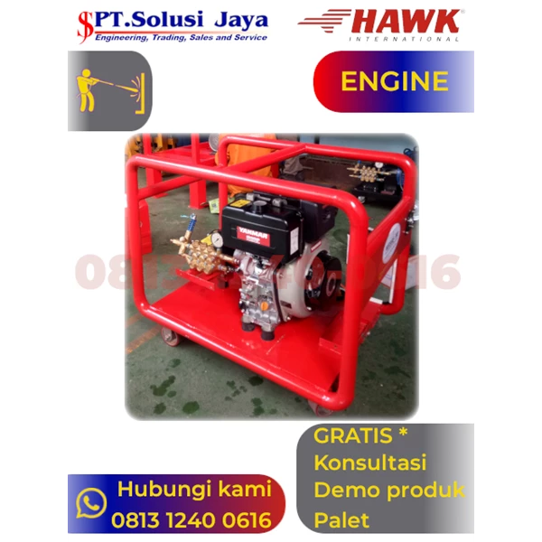 High Pressure Pump 250 Bar/3625 psi 15 lt/M Engine  