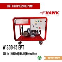 Alat Pembersih Tekanan Tinggi Hawk 300 Bar 15 L/m Power 8.8 kW Diesel - SJ Pressure Pro 