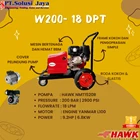 HAWK HIGH PRESSURE PUMP W200 - 18DPT 1