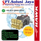 High Pressure Cleaner Hawk Pump 500 Bar 30 LPM Electric Engine - SJ Pressure Pro 1
