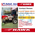 Pompa High Pressure Cleaner Hawk 350 Bar 17 LPM Electric Engine Trolley - SJ Pressure Pro 3