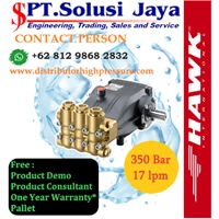 Pompa High Pressure Cleaner Hawk 300 Bar 27 LPM Petrol Engine Trolley - SJ Pressure Pro