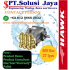 High Pressure Cleaner Hawk Pump 300 Bar 27 LPM Electromotors EPS - SJ Pressure Pro 1
