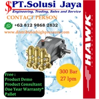 High Pressure Cleaner Hawk Pump 300 Bar 27 LPM EPS - SJ Pressure Pro