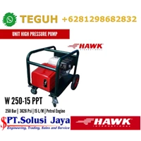 Pompa High Pressure Cleaner Hawk 250 Bar 15 LPM Electromotors Trolley - SJ Pressure Pro