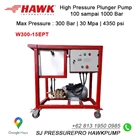 Pompa hydrotest 4350 Psi / 200 bar / 27 Lpm SJ PRESSUREPRO HAWK PUMPs O8I3 I95O O985 4