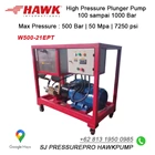 Pompa hydrotest 500 bar 21 lpm SJ PRESSUREPRO HAWK PUMPs O8I3 I95O O985 6