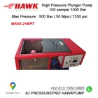 High Pressure Pump water jet 7250 Psi  50 Mpa SJ PRESSUREPRO HAWK PUMPs O8I3 I95O O985 2