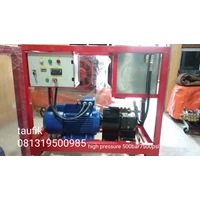 High Pressure Pump Hydrotest  150 Bar 100 lpm SJ PRESSUREPRO HAWK PUMPs O8I3 I95O O985