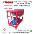 Hawk 500 bar 21 Lpm High pressure pump water blaster SJ PRESSUREPRO HAWK PUMPs O8I3 I95O O985 5