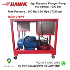 High pressure tube cleanig 500 bar SJ PRESSUREPRO HAWK PUMPs O8I3 I95O O985 4