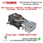 High Pressure Pump HAWK  1000 Bar GXX1710SL SJ PRESSUREPRO HAWK PUMPs O8I3 I95O O985 5