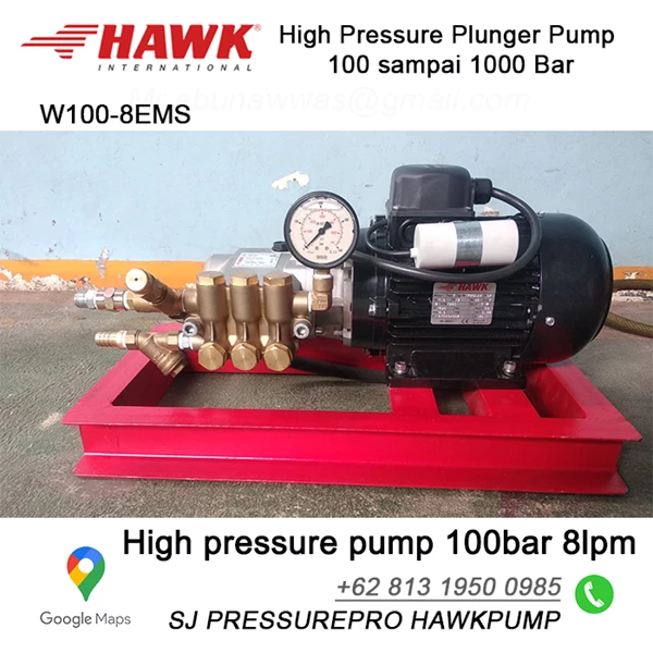 Pompa hydrotest 100 bar SJ PRESSUREPRO HAWK PUMPs O8I3 I95O O985