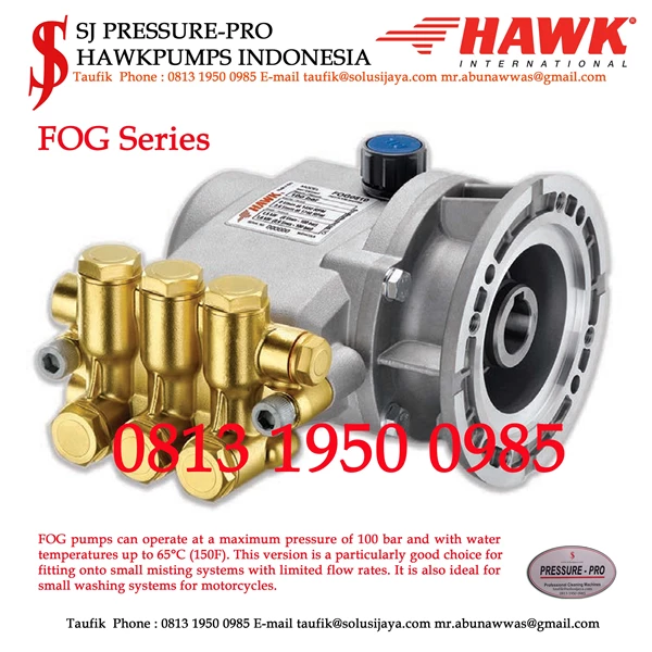 Hydrotest Pumps 1000 bar SJ PRESSUREPRO HAWK PUMPs O8I3 I95O O985
