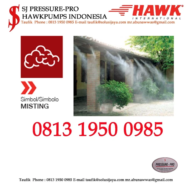 high pressure pum SJ PRESSUREPRO HAWK PUMPs O8I3 I95O O985