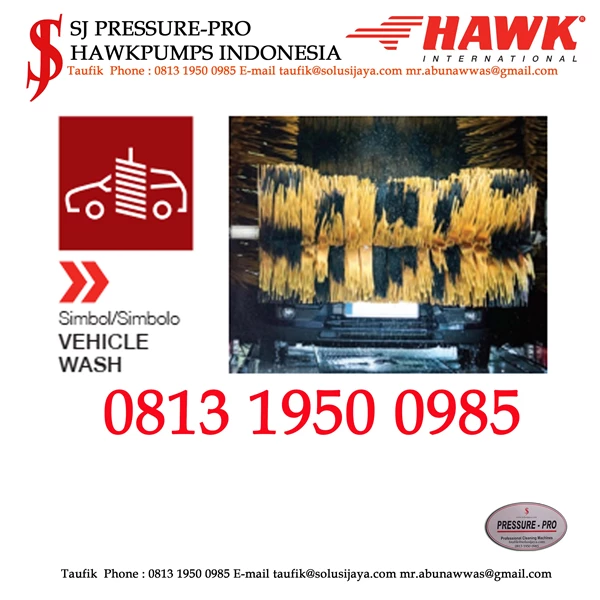 pompa air tekanan tinggi HAWK SJ PRESSUREPRO HAWK PUMPs O8I3 I95O O985
