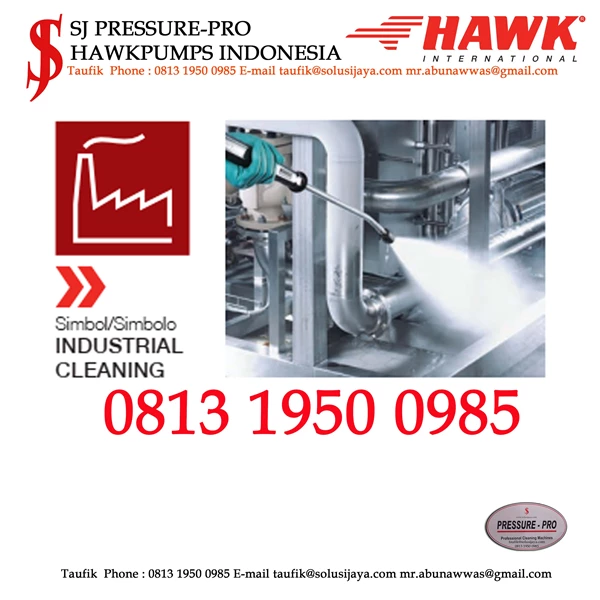 HHP Series SJ PRESSURE-PRO HIGH PRESSURE PUMPS 500BAR SJ PRESSUREPRO HAWK PUMPs O8I3 I95O O985