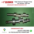 AISI 316 Unloader valve with by-pass. SJ PRESSUREPRO HAWK PUMPs O8I3 I95O O985 5
