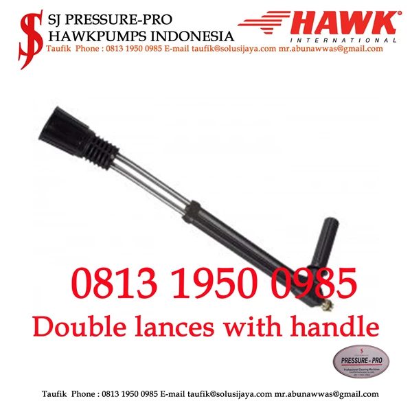 double lances with handle HIGH PRESSURE PUMPS