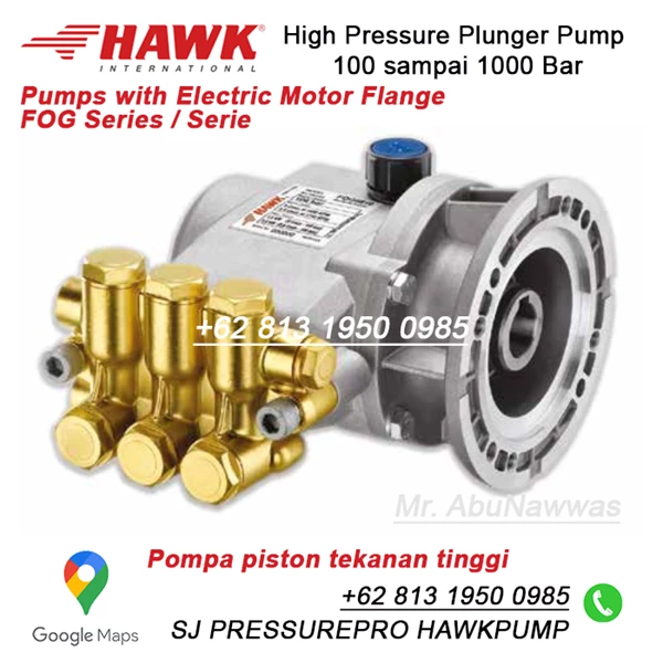FOG Series SJ PRESSURE-PRO pompa hydrotest 100bar 1450psi 1500Va SJ PRESSUREPRO HAWK PUMPs O8I3 I95O O985