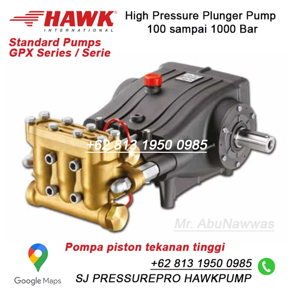 HFR Pressure Max 280Bar 4100Psi 60lpm 1000rpm Pompa Piston 