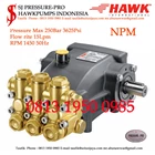 Pompa piston NPM Pressure Max 250Bar 3625Psi 15lpm 1450rpm SJ PRESSUREPRO HAWK PUMPs O8I3 I95O O985 1