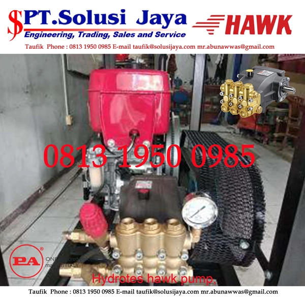 Pompa Hawk High Pressure W500-21 EPS PX2150. 500 bar. 21 LPM. RPM 1450 SJ PRESSUREPRO HAWK PUMPs O8I3 I95O O985