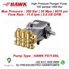 Pompa presure 500bar SJ PRESSUREPRO HAWK PUMPs O8I3 I95O O985 10
