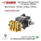 Hydrotest pump Hawk Pump NHD1112L Flow rate 11.0Lpm 120Bar 1740Psi 1450Rpm 3.4HP 2.5Kw SJ PRESSUREPRO HAWK PUMPs 0811 913 2005 / (021) 8661 2083 4