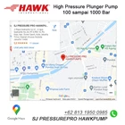 Pompa Hydrotest Hawk Pump NHD1115L Flow rate 11.0Lpm 150Bar 2200Psi 1450Rpm 4.3HP 3.2Kw SJ PRESSUREPRO HAWK PUMPs O8I3 I95O O985 2