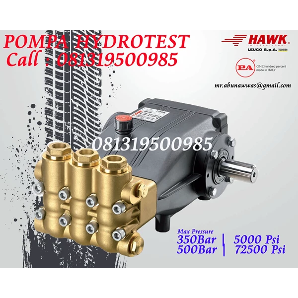 hydrotest pump 500 bar pressure test SJ PRESSUREPRO HAWK PUMPs 0811 913 2005 / (021) 8661 2083