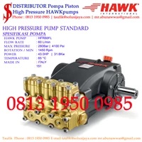 Pompa Hydrotest Hawk Pump HFR60FL Flow rate 60Lpm 280Bar 4100Psi 1450Rpm 43.0HP 31.6KwSJ PRESSUREPRO HAWK PUMPs O8I3 I95O O985