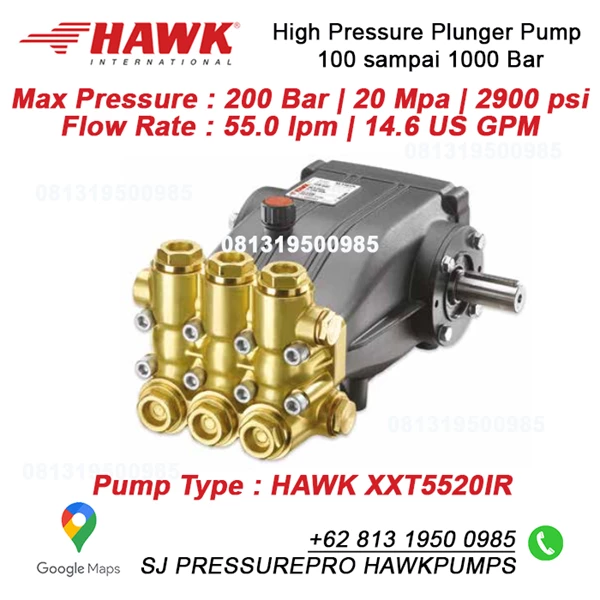 POMPA plunger piston 100bar - 500bar pompa hydrotest SJ PRESSUREPRO HAWK PUMPs O8I3 I95O O985