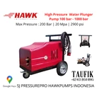 Pompa Hydotest Hawk Pump HHP25SL Flow rate 25.0 Lpm 500 Bar 7250 Psi 1000 Rpm 32.6 HP 24 Kw  SJ PRESSUREPRO HAWK PUMPs (021) 8661 2083 : 0811 913 2005 6