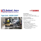 Pompa hydrotest 1000 bar HAWK PUMP SJ PRESSUREPRO HAWK PUMPs O8I3 I95O O985 4