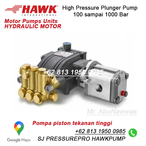 Hawk Pump pompa plunger piston 100bar pompa hydrotest SJ PRESSUREPRO HAWK PUMPs O8I3 I95O O985