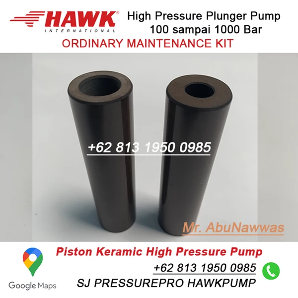 Piston keramik suku cadang pompa NST Hawk Pump SJ PRESSUREPRO HAWK PUMPs O8I3 I95O O985