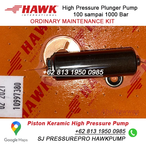 Piston keramik suku cadang pompa NST Hawk Pump SJ PRESSUREPRO HAWK PUMPs O8I3 I95O O985