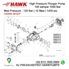 High pressure Pump 1700 psi SJ PRESSUREPRO HAWK PUMPs O8I3 I95O O985 6