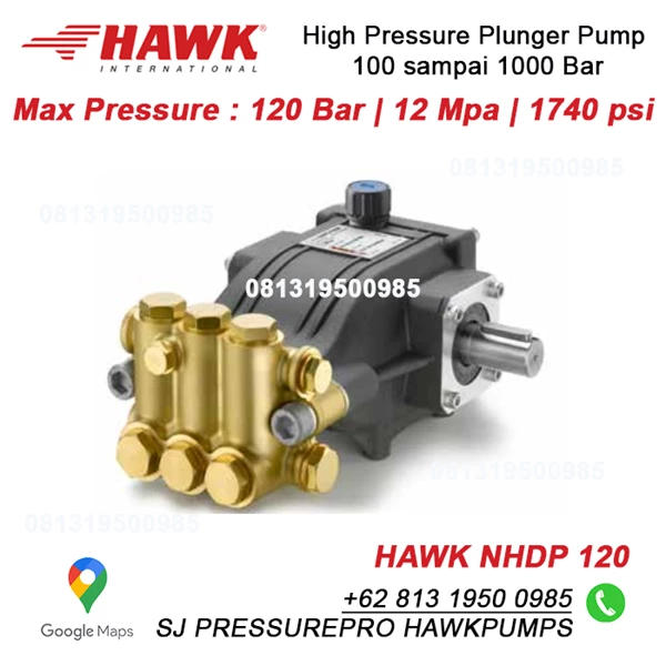 High pressure Pump 1700 psi SJ PRESSUREPRO HAWK PUMPs O8I3 I95O O985