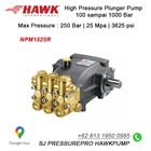 High Pressure Pump Hawk Pump NMT1820R Flow rate 18.0Lpm 200Bar 3000Psi 1450Rpm 9.2HP 6.8Kw 2