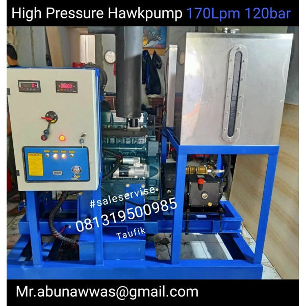 Pompa high pressure Pump hydrotest pressure  081319500985