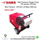 Pompa hydrotest 250 Bar 3700 psi SJ PRESSUREPRO HAWK PUMPs O8I3 I95O O985 4