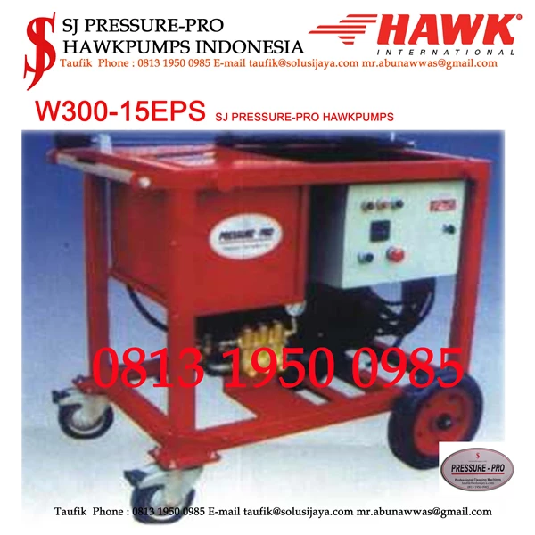 Pompa Hydrotest MAX 300 bar SJ PRESSUREPRO HAWK PUMPs O8I3 I95O O985