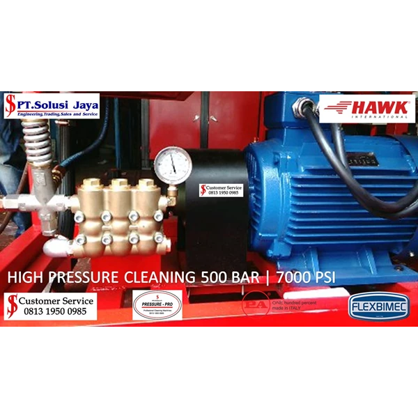 High Pressure Pump Water jet cleaning SJ PRESSURE PRO O8I3I95OO985